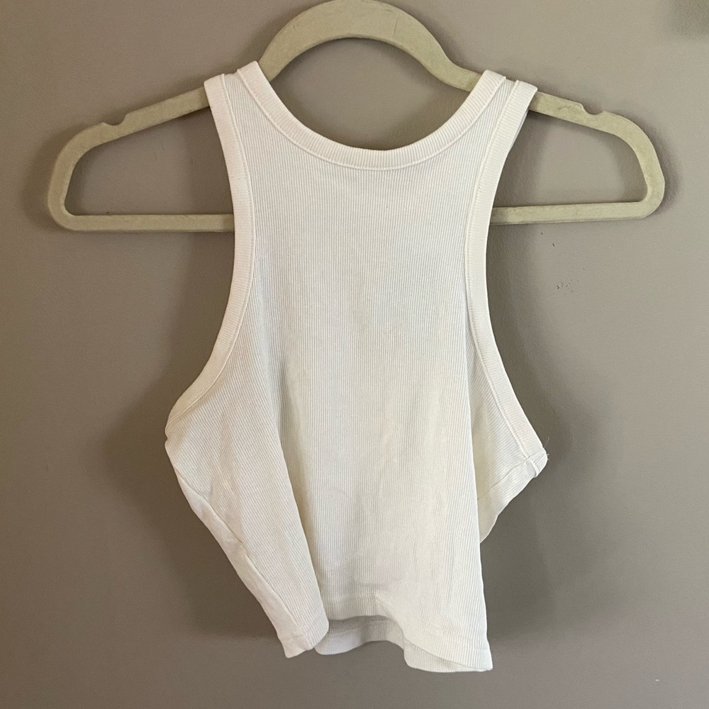 Cream colored tank top